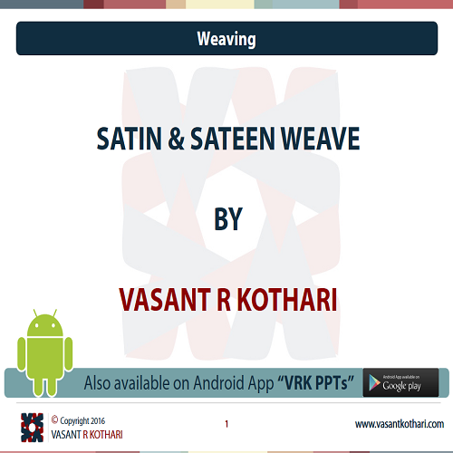 16SatinandSateenWeave